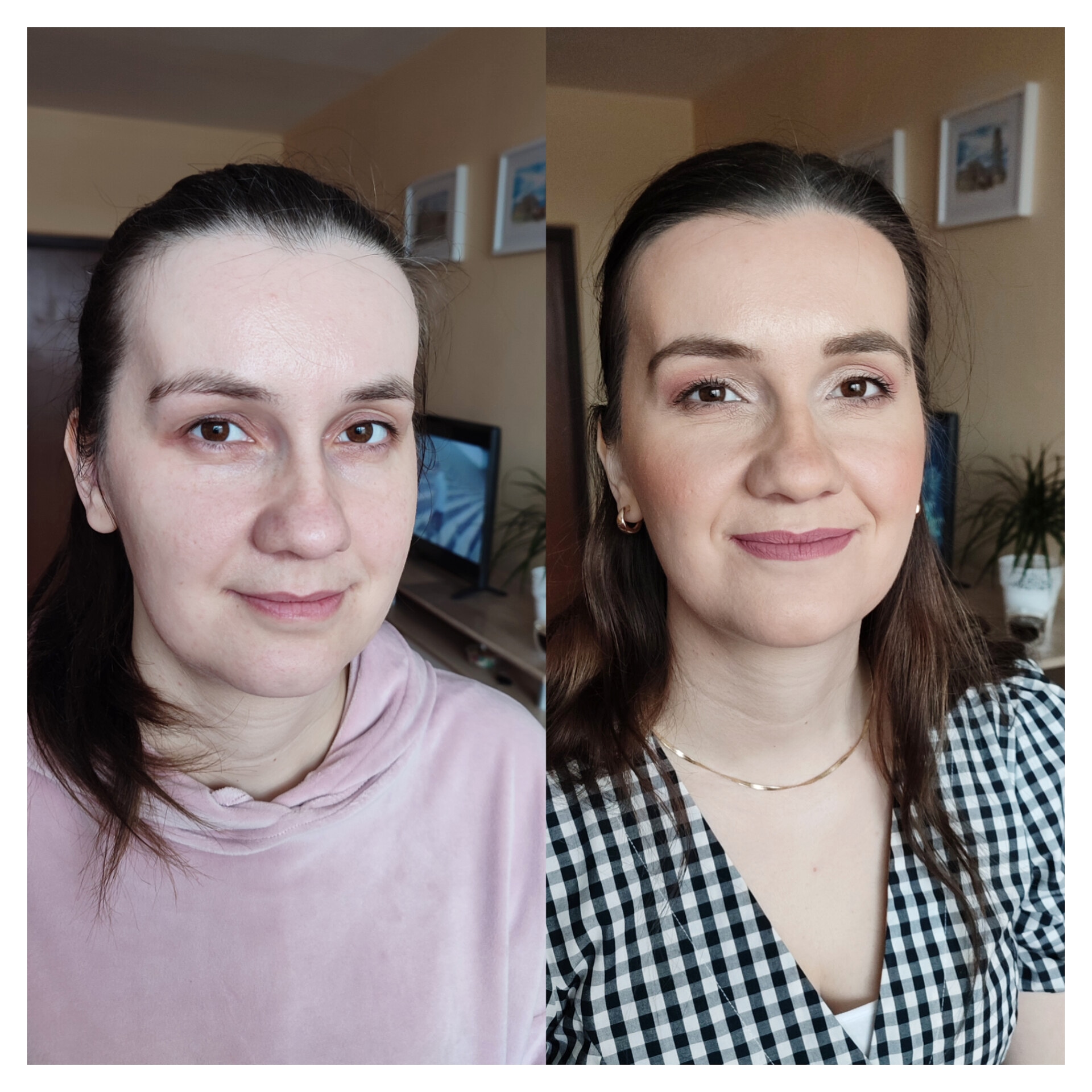 Jemné líčenie na oslavu